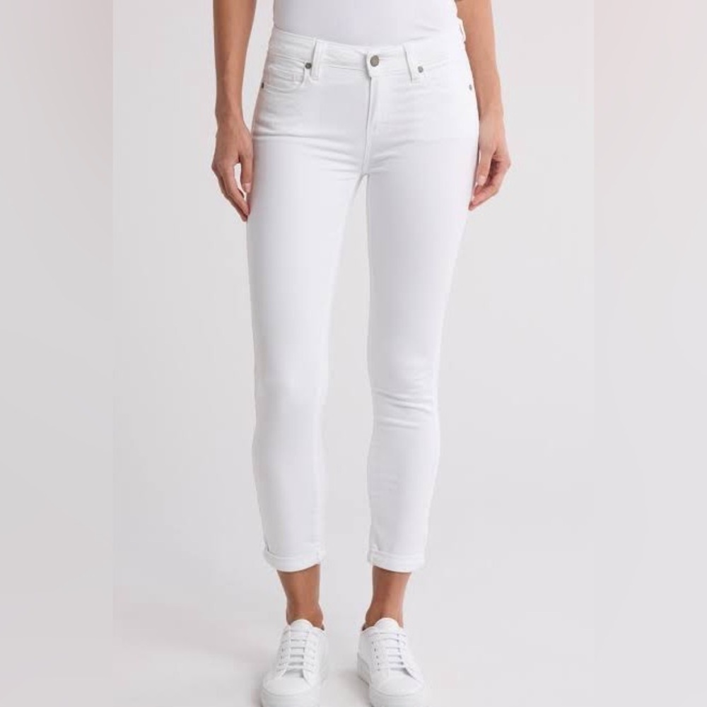 Paige Denim white Kylie crop jeans white size 27